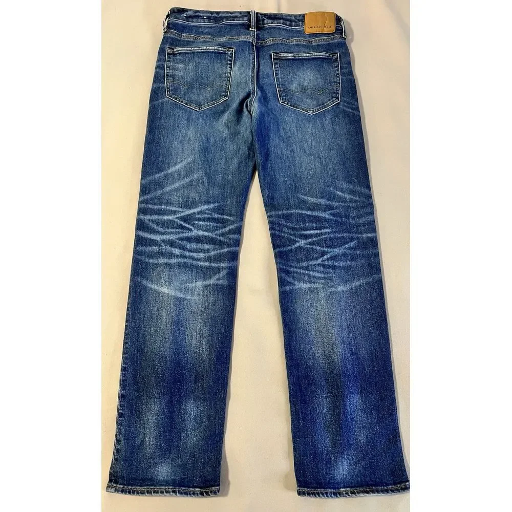 AMERICAN EAGLE  Original‎  Straight Leg Jeans Men's 34x34 (34x32.5) - Picture 8 of 9